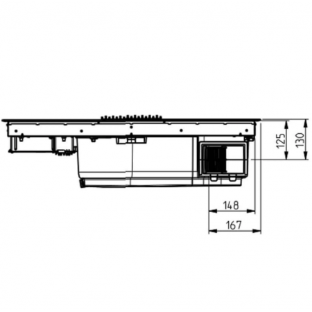 Индукционная варочная панель со встроенной вытяжкой Elica NikolaTesla Libra WH/A/83 А-4